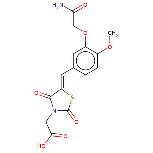 Chemical structure of BindingDB Monomer ID 50016235