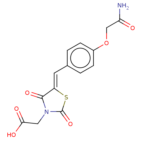 Chemical structure of BindingDB Monomer ID 50016236