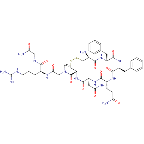 Chemical structure of BindingDB Monomer ID 50016309