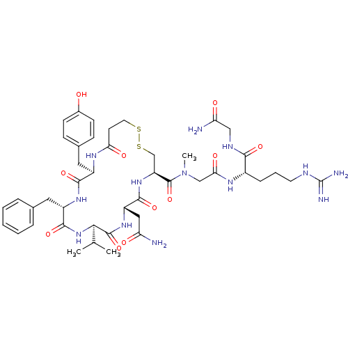 Chemical structure of BindingDB Monomer ID 50016310