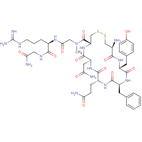 Chemical structure of BindingDB Monomer ID 50016312