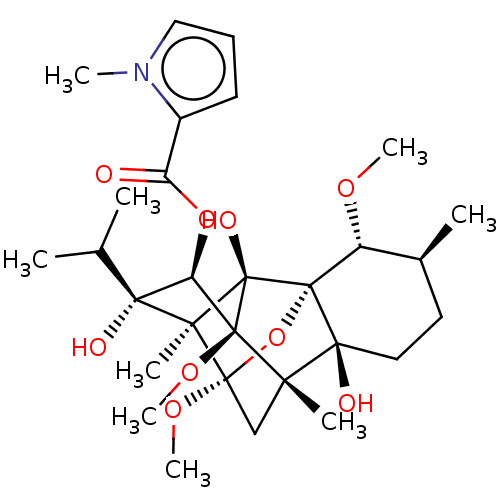 Chemical structure of BindingDB Monomer ID 50016407