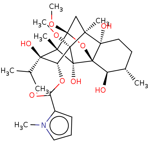 Chemical structure of BindingDB Monomer ID 50016409