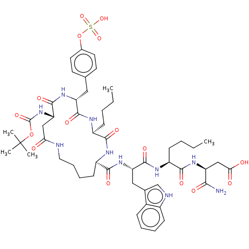 Chemical structure of BindingDB Monomer ID 50016423
