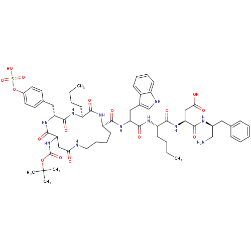 Chemical structure of BindingDB Monomer ID 50016424