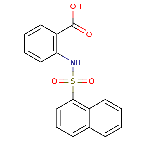 Chemical structure of BindingDB Monomer ID 50016571