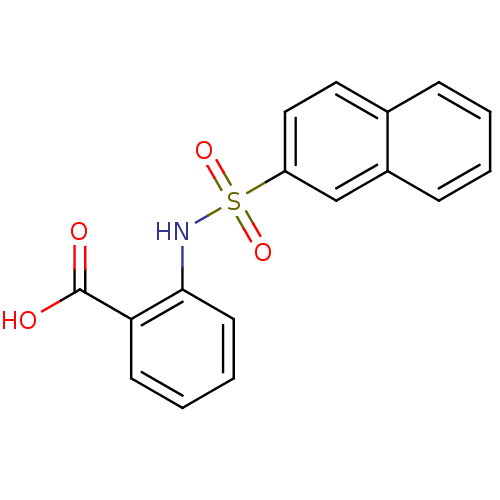 Chemical structure of BindingDB Monomer ID 50016582