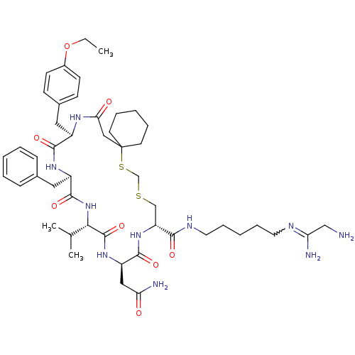 Chemical structure of BindingDB Monomer ID 50016762