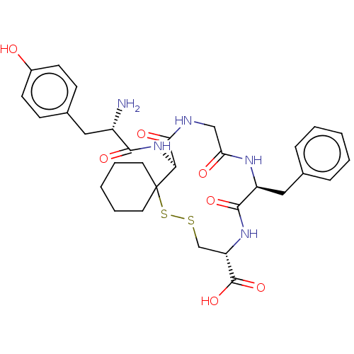 Chemical structure of BindingDB Monomer ID 50016832