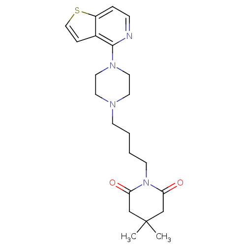 Chemical structure of BindingDB Monomer ID 50016960