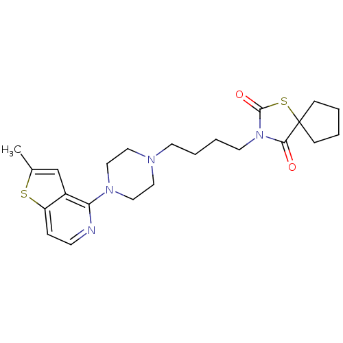 Chemical structure of BindingDB Monomer ID 50016967