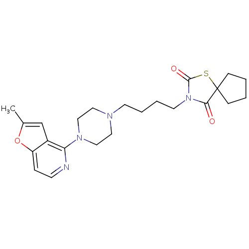 Chemical structure of BindingDB Monomer ID 50016971