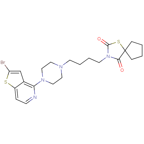 Chemical structure of BindingDB Monomer ID 50016973