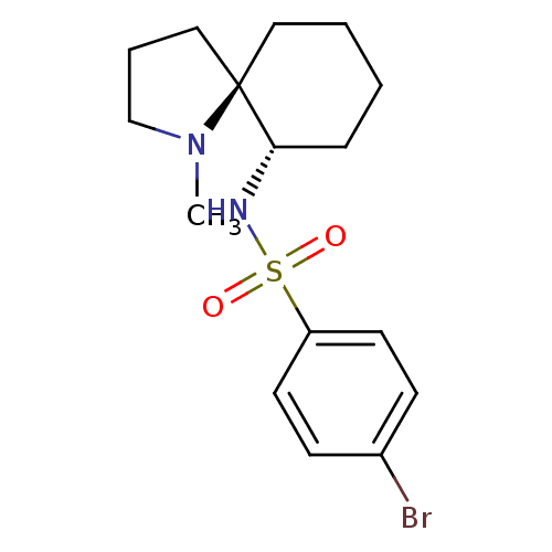 Chemical structure of BindingDB Monomer ID 50017069