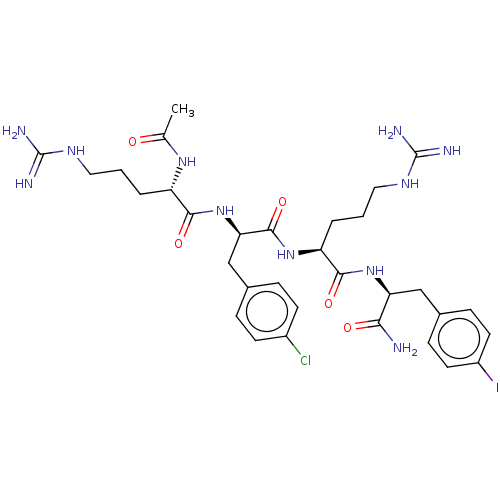 Chemical structure of BindingDB Monomer ID 50017136