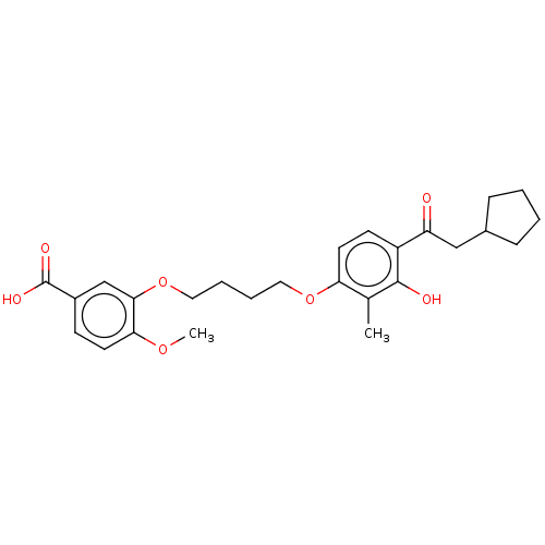 Chemical structure of BindingDB Monomer ID 50017260