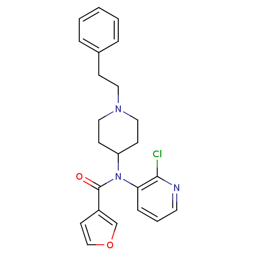 Chemical structure of BindingDB Monomer ID 50017414