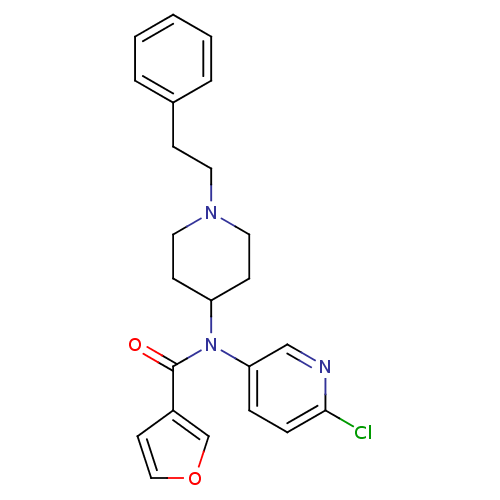 Chemical structure of BindingDB Monomer ID 50017417