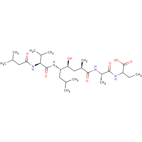 Chemical structure of BindingDB Monomer ID 50017486