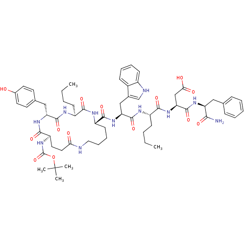 Chemical structure of BindingDB Monomer ID 50018068