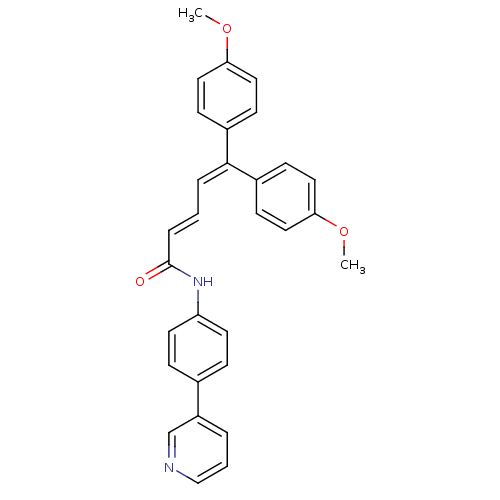 Chemical structure of BindingDB Monomer ID 50018347