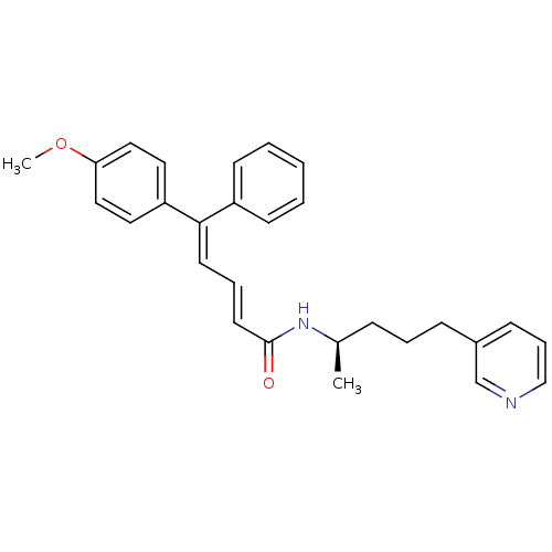 Chemical structure of BindingDB Monomer ID 50018350