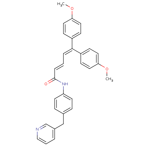 Chemical structure of BindingDB Monomer ID 50018352