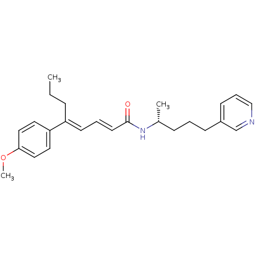 Chemical structure of BindingDB Monomer ID 50018354