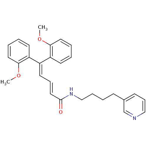 Chemical structure of BindingDB Monomer ID 50018359