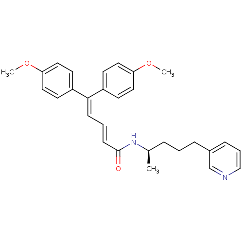Chemical structure of BindingDB Monomer ID 50018366