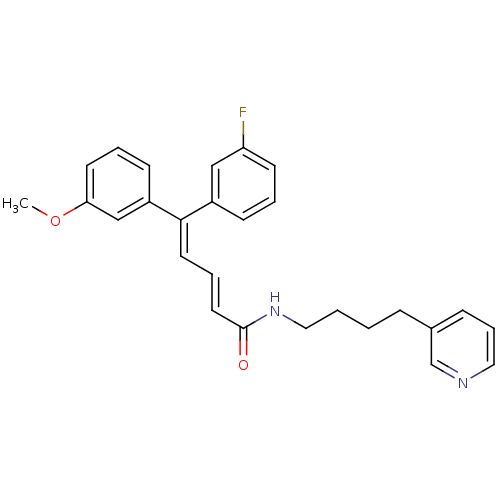 Chemical structure of BindingDB Monomer ID 50018375