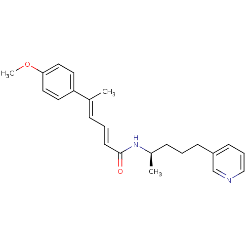 Chemical structure of BindingDB Monomer ID 50018379