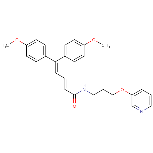 Chemical structure of BindingDB Monomer ID 50018381