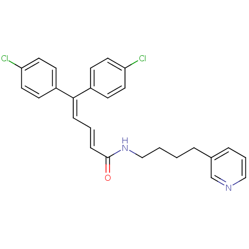 Chemical structure of BindingDB Monomer ID 50018387