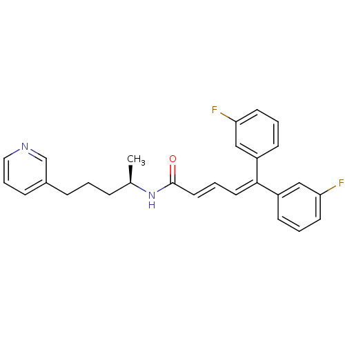 Chemical structure of BindingDB Monomer ID 50018391