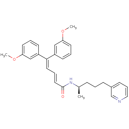 Chemical structure of BindingDB Monomer ID 50018396