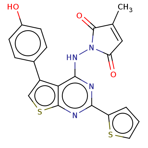 Chemical structure of BindingDB Monomer ID 50018498