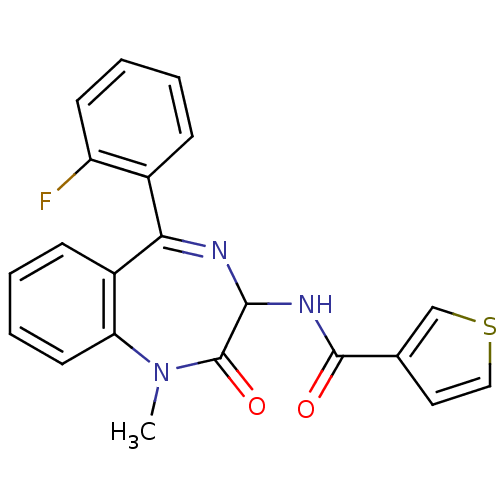 Chemical structure of BindingDB Monomer ID 50019190