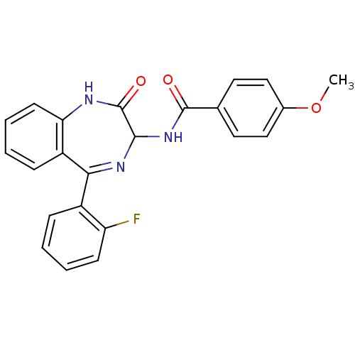 Chemical structure of BindingDB Monomer ID 50019276