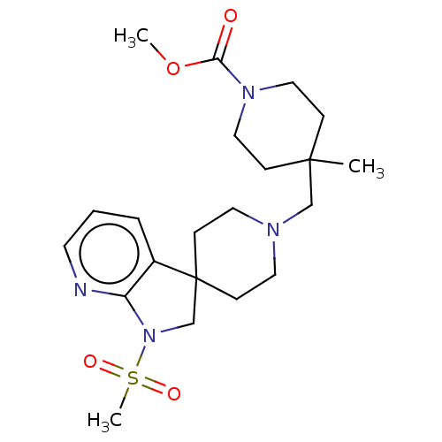 Chemical structure of BindingDB Monomer ID 50019337