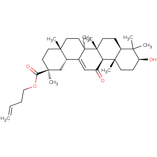 Chemical structure of BindingDB Monomer ID 50019338
