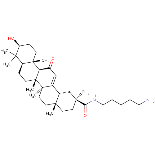 Chemical structure of BindingDB Monomer ID 50019345