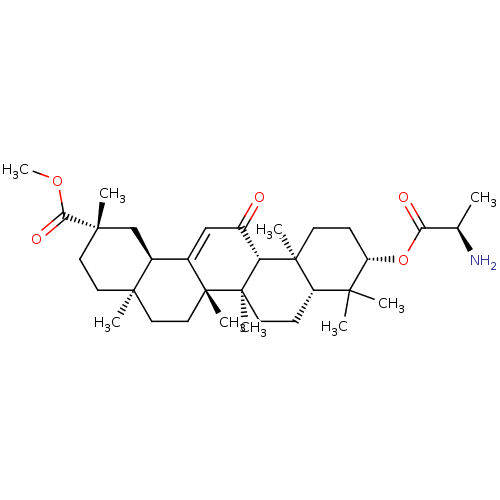 Chemical structure of BindingDB Monomer ID 50019353