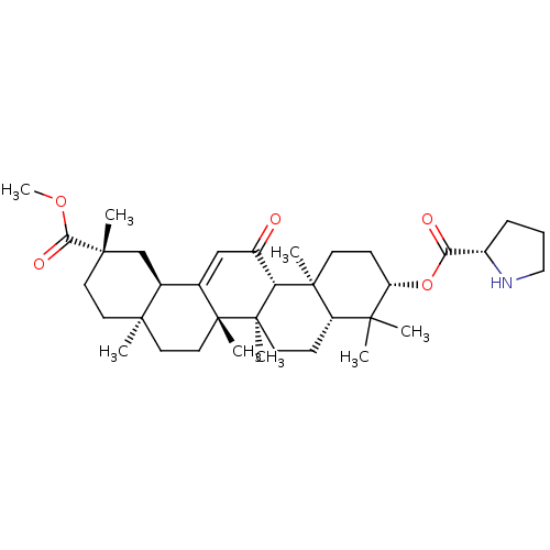 Chemical structure of BindingDB Monomer ID 50019354