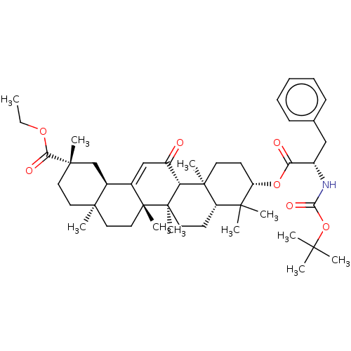 Chemical structure of BindingDB Monomer ID 50019357