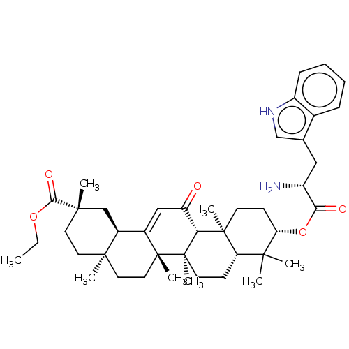 Chemical structure of BindingDB Monomer ID 50019363