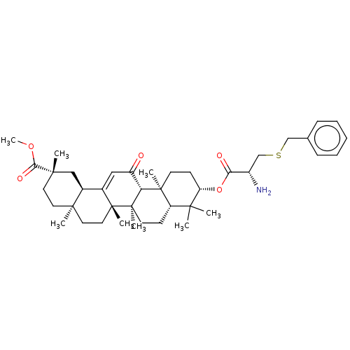 Chemical structure of BindingDB Monomer ID 50019371