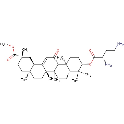 Chemical structure of BindingDB Monomer ID 50019373