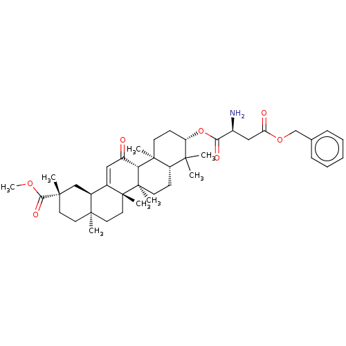 Chemical structure of BindingDB Monomer ID 50019390