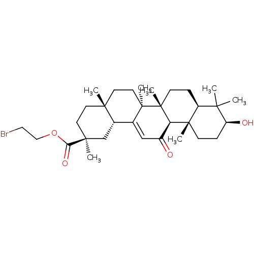 Chemical structure of BindingDB Monomer ID 50019391